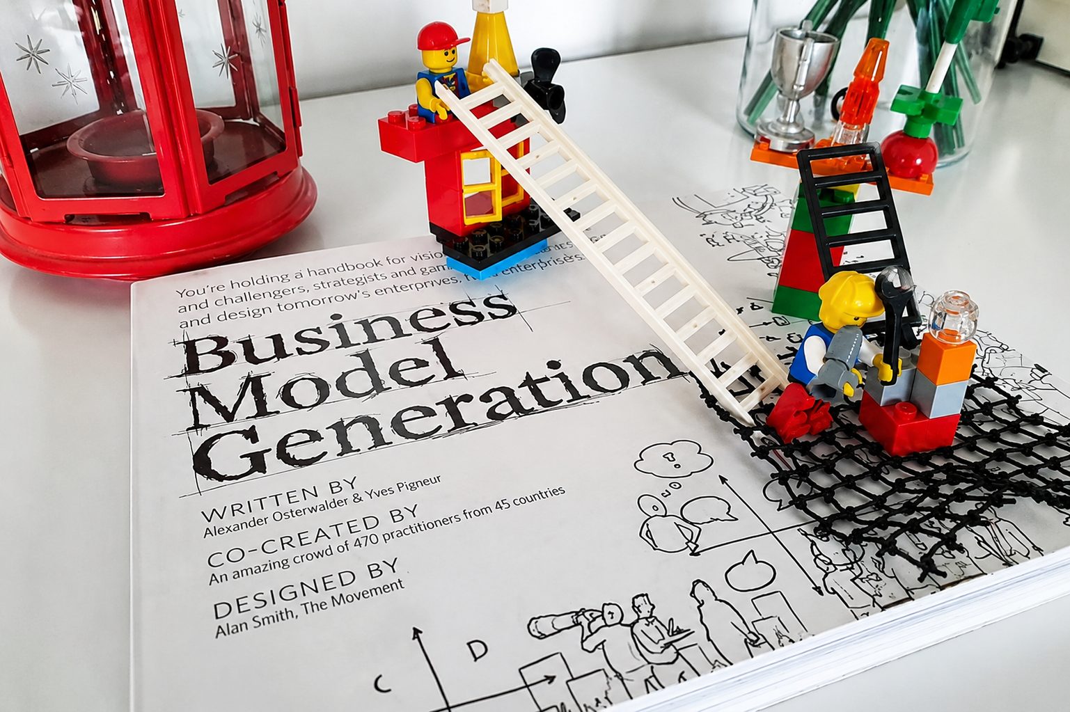 Foto: Modell aus LEGO® Steinen